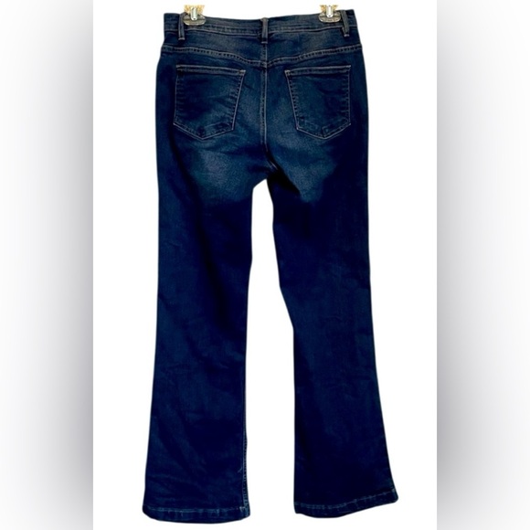 VENUS Halle Dark Blue Bootcut Jeans / Size 10R NWT - Picture 2 of 12